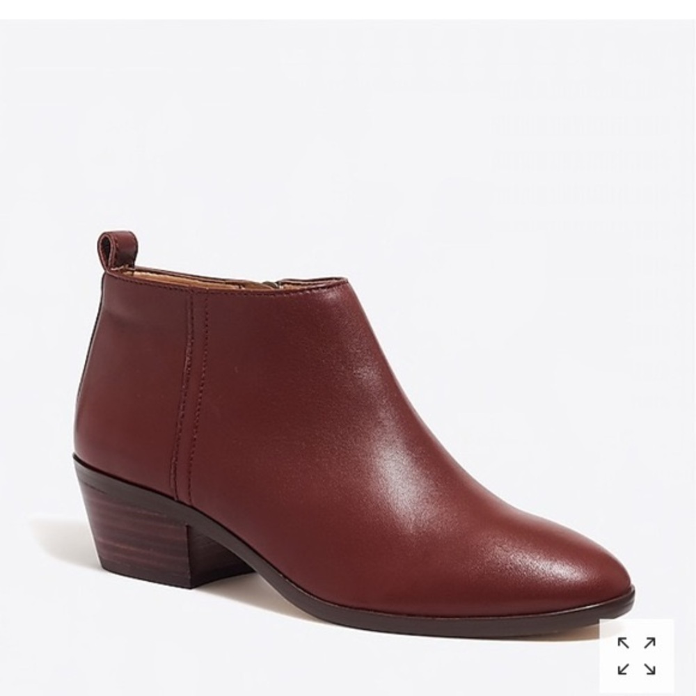 J Crew Sawyer leather boots brown size 7.5 women’s